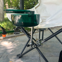 Universal Fishing Chair Accessory Mount for Bait Tray, Rod Holder, or Keepnet - Aluminum Alloy