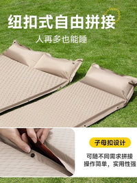 Self-Inflating Camping Sleeping Pad Portable Thickened Tent Mattress for Outdoor Backpacking