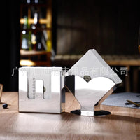 Metal Desktop Napkin Holder for Dining Tables and Commercial Use