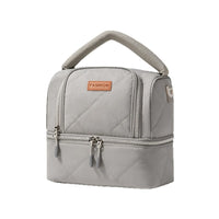 Insulated Breast Milk Cooler Bag for Moms - Shoulder/Handheld Storage for Baby Bottles