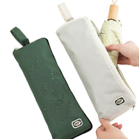 Portable Absorbent Umbrella Storage Bag with Waterproof Exterior for Wet Umbrellas