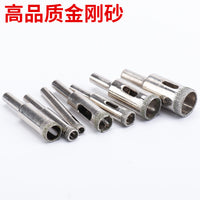 10-Piece Diamond Drill Bit Set for Glass, Ceramic, and Marble