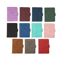 RFID Blocking Passport Holder Wallet with Multiple Card Slots and Ticket Pouch