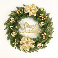 Christmas Artificial Tinsel Wreath for Holiday Decor