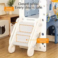 Yayakids Indoor Kids Slide and Climbing Playset with Pirate Ship