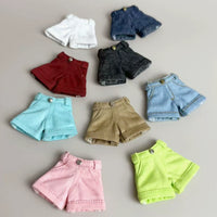 BJD Doll Denim Shorts for A Si 3, 1/3, 1/12, and Other Doll Sizes