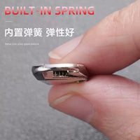 Universal Zipper Pull Tab Replacement for Bags and Sewing Projects, Detachable Zipper Head Repair Kit