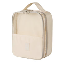 Waterproof Travel Shoe Bag with 3-Layer Storage for Business Trips and Travel