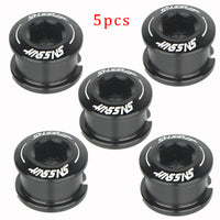 Mountain Bike 7075 Aluminum Alloy Ultralight Colorful Chainring Bolts Single/Double Disc Nails Modification