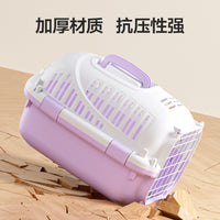 Foldable Pet Carrier for Cats and Small Dogs, Portable Travel Crate for Car, Airline Approved Cat Bag