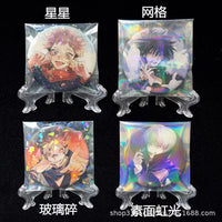 Iridescent Self-Adhesive Bag for Badges, Cards, and Small Collectibles