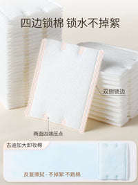 Facial Cotton Pads for Makeup Removal and Toning, Large Size for Wet Compresses