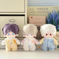Ugly Doll Jumpsuit for 20cm Cotton Dolls, Cute Standing/Sitting Pose Outfit Set