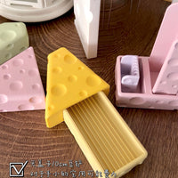 Cheese-Shaped Perler Bead Shovel with Lid - Multifunctional Storage Tool for Fuse Beads