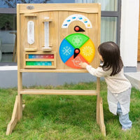 Kids Outdoor Wooden Play Garden Sandbox Water Table