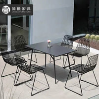 Outdoor Patio Bistro Set, 3-Piece Garden Furniture for Balcony, Villa, Hotel, and Courtyard