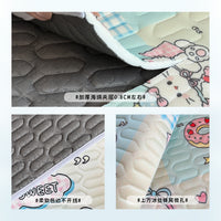 Pet Cooling Mat for Cats and Dogs - Summer Ice Silk Pad, Non-Slip, Chew-Resistant, Waterproof, Easy to Clean