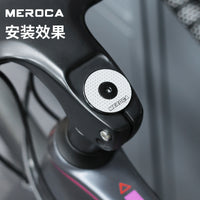 MEROCA CNC Aluminum Alloy Bicycle Headset Cap for Mountain and Road Bikes