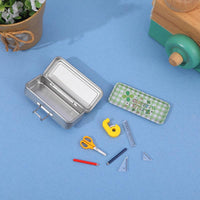 Dollhouse Miniature Pencil Case Model Play Toy