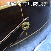 Acoustic Electric Guitar Strap Lock Buttons End Pin Jack Nut