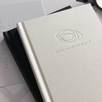 Minimalist B6 Blank Hardcover Notebook for Students and Journaling