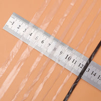 Frosted TPU Transparent Elastic Shoulder Strap for Garment Hanging and Support