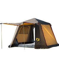 Automatic Hydraulic Pop-Up Camping Tent with Sun Shelter for Outdoor Hiking