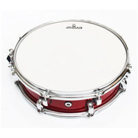 Jinbao 14-inch Birch Snare Drum for Drum Kits, Cherry Red