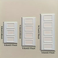 Dollhouse Miniature Wall Skirting Baseboard Trim 1:12 Scale