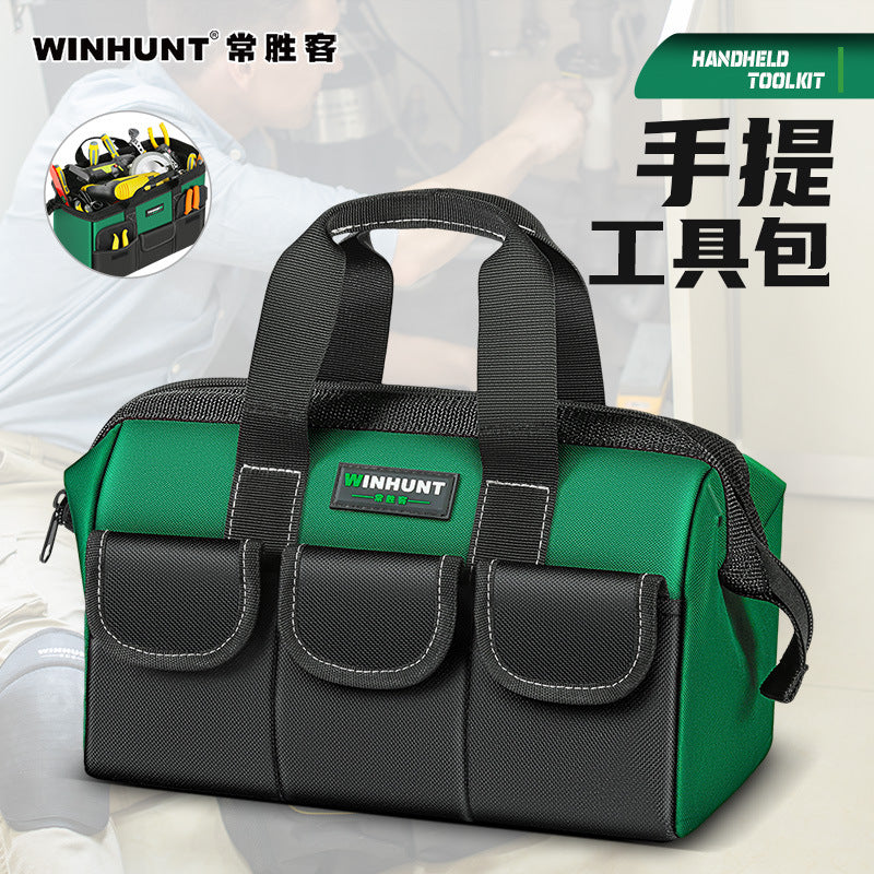 Durable Oxford Cloth Tool Bag for Electricians and Carpenters, Portable Multi-size Tool Organizer