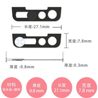 Privacy Camera Cover for iPhone 13/14 Series Front Lens
