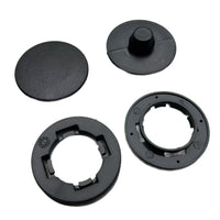Car Floor Mat Retainer Clips Double Layer Anti-Slip Fasteners Universal Plastic Buckles