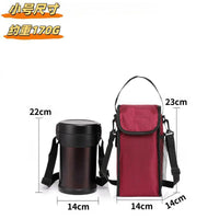 Insulated Lunch Bag with Thickened Aluminum Foil Lining, Large Capacity Portable Bento Tote for Work and Travel