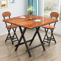 Foldable Dining Table Portable Outdoor Booth Table for Small Apartments