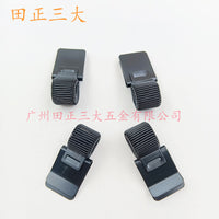 Portable Spring Pen Holder Clip for Notebooks - Retractable Metal Business Pen Clip