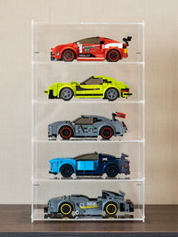Acrylic Dustproof Display Case for Tomica Mini 4WD Model Cars