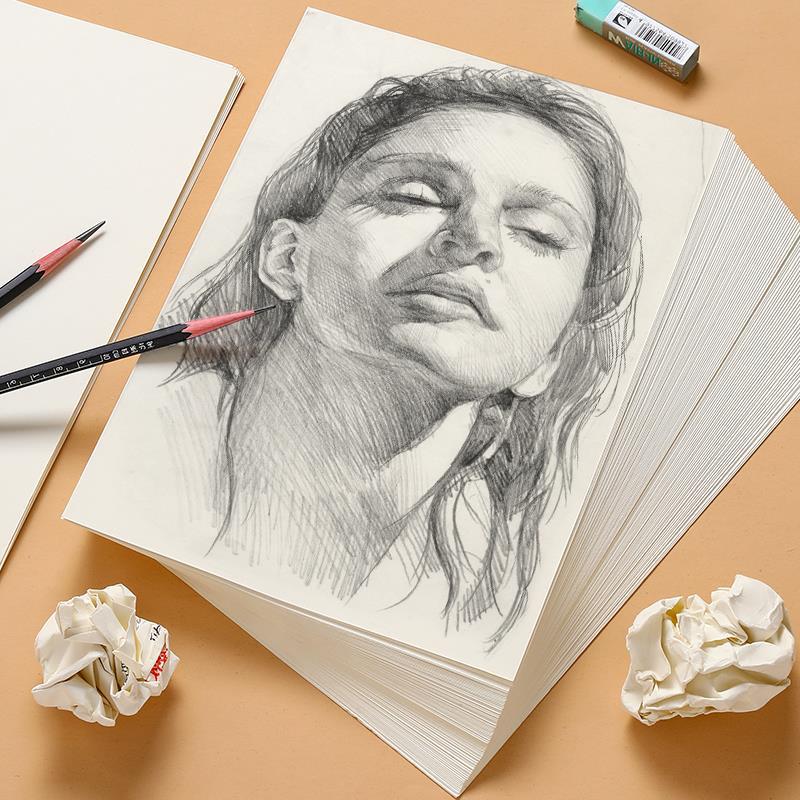 Sketch and Watercolor Paper for Students and Artists, 160gsm, Various Sizes