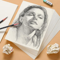 Sketch and Watercolor Paper for Students and Artists, 160gsm, Various Sizes