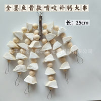 Natural Wood Bird Chewing Toy for Small to Medium Parrots, Cockatiels, and Lovebirds