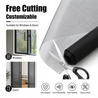 DIY Insect Screen Mesh for Windows - Customizable, Ventilated, and Filtered