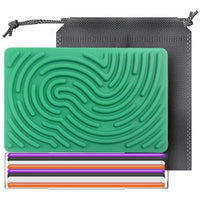 Portable Silicone Sensory Activity Board for Kids - Educational & Calming Fidget Toy for Anxiety Relief