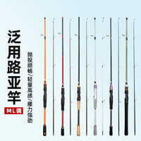 Fiberglass Lure Fishing Rod M/ML Action Hollow Jointed Spinning/Casting Rod
