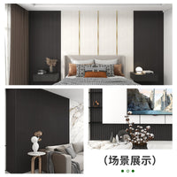 Solid Wood Decorative Wall Panels for TV Background and Interior Decor