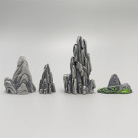 Miniature Mountain Rockery Ornament for Moss Garden & DIY Landscape Decor