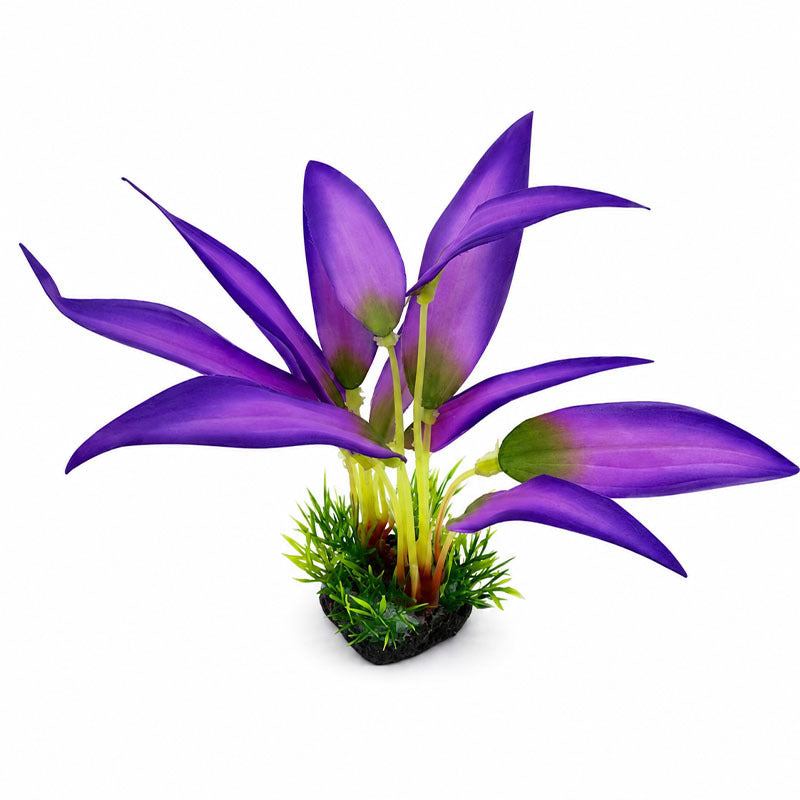 Artificial Silk Aquatic Plant Ornament for Fish Tank Landscaping