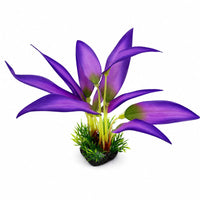 Artificial Silk Aquatic Plant Ornament for Fish Tank Landscaping