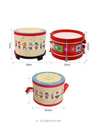 Orff Percussion Instrument Floor Drum Set for Kids, Kindergarten Performance Drum