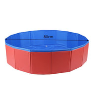 Inflatable Foldable PVC Pet Swimming Pool for Dogs and Cats