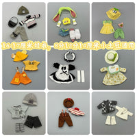 Doll Clothes for 16-17cm BJD OB11 YMY GSC Dolls, Cute Cartoon Outfits