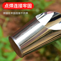 Stainless Steel Garden Scoop and Sieve Shovel Set for Potting Soil and Succulents